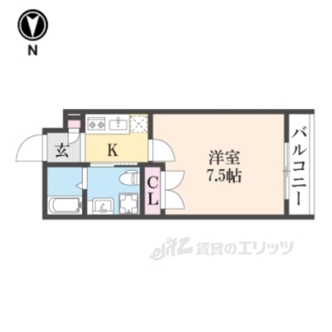 THEGARNETSUITERESIDEの間取り写真