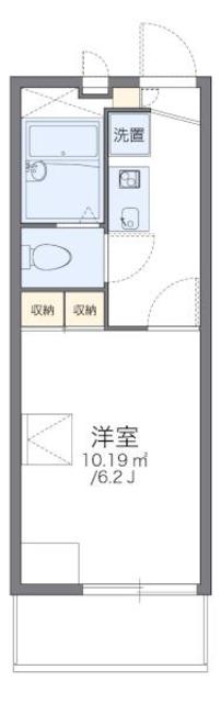 多摩都市モノレール 大塚・帝京大学駅 徒歩4分 3階建 築20年の間取り写真