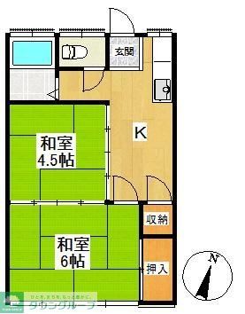 あけぼのの間取り写真