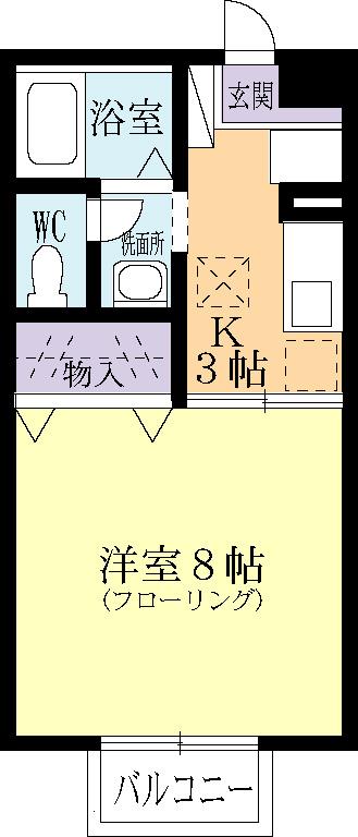 ケンライズ阿見の間取り写真