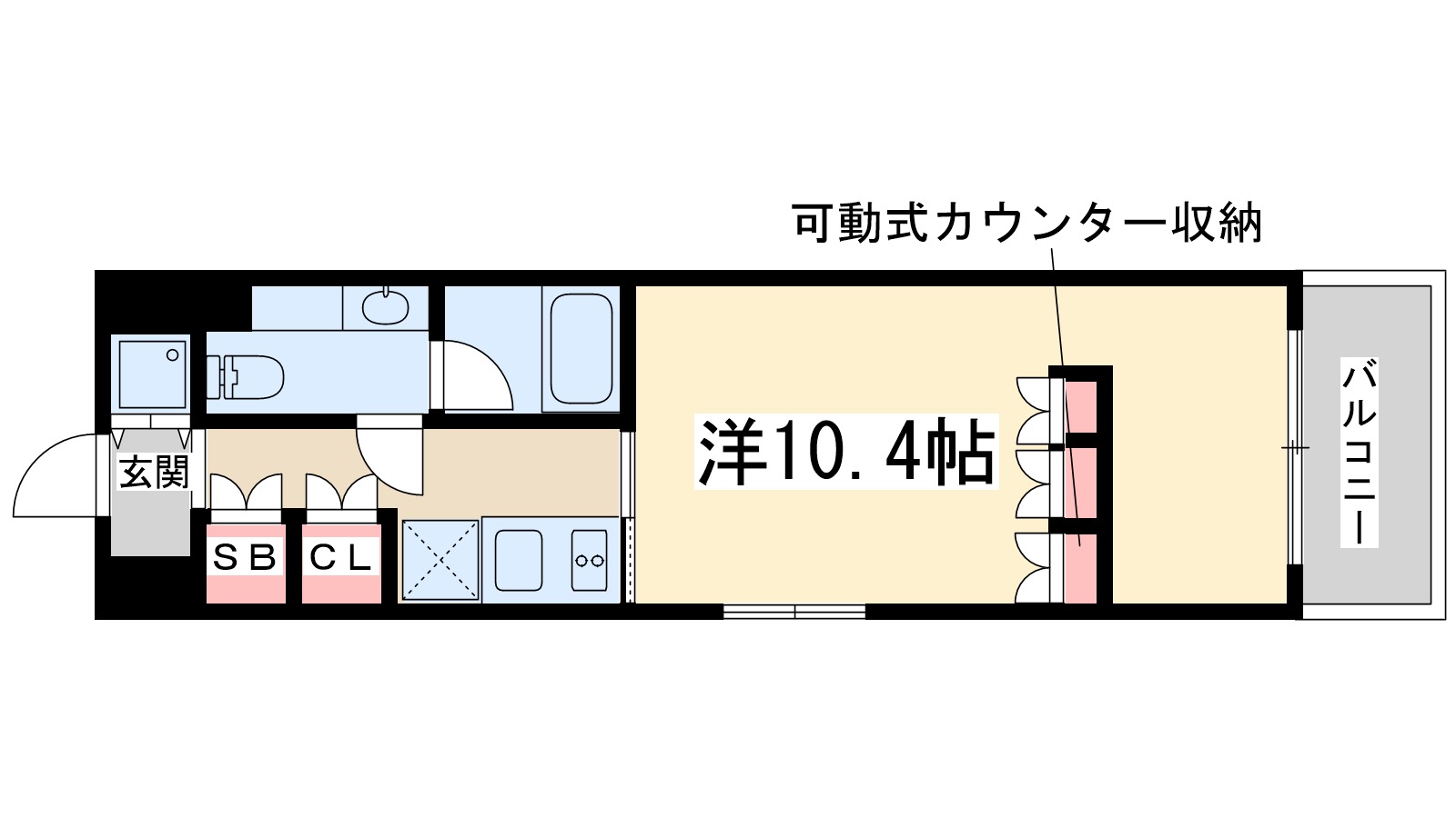DUON新大阪レジデンスの間取り写真