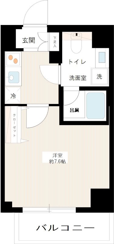 REALIZE蒲田IIIの間取り写真