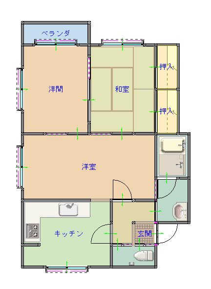 ドリーム斉藤IIの間取り