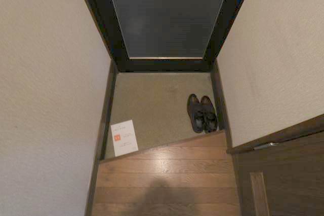 玄関　おかえり～♪