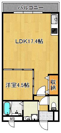 ルーエンハイムの間取り