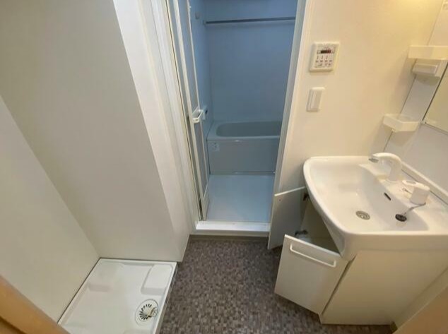 洗面設備　朝夕の支度はOK