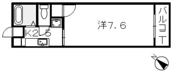 エスポワール大町の間取り