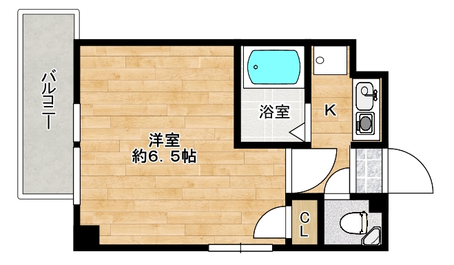 新大阪山よしハイツの間取り