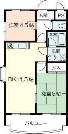 末広マンションの間取り