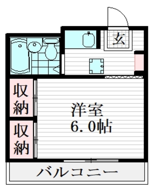 サンシャルム池上の間取り