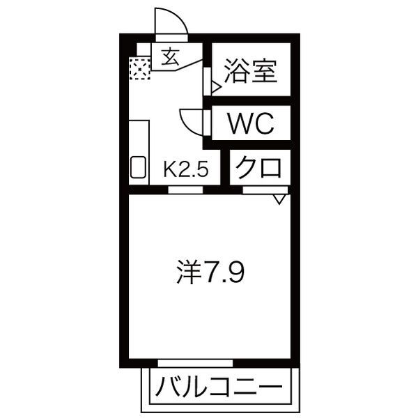 リヴラン・トロワ　Ｂ棟の間取り