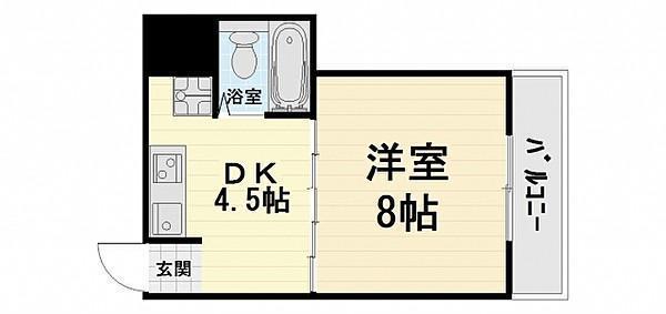 グリシーヌ３の間取り