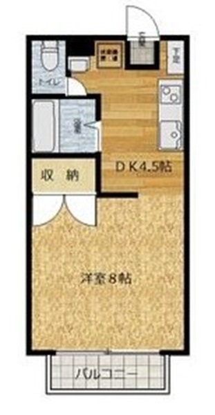 狛江市中和泉のマンションの間取り