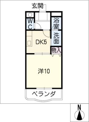 ＡＭＥＮＩＴＹわかくさの間取り