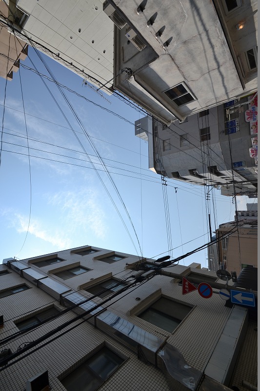 広島市中区十日市町のマンションの建物外観