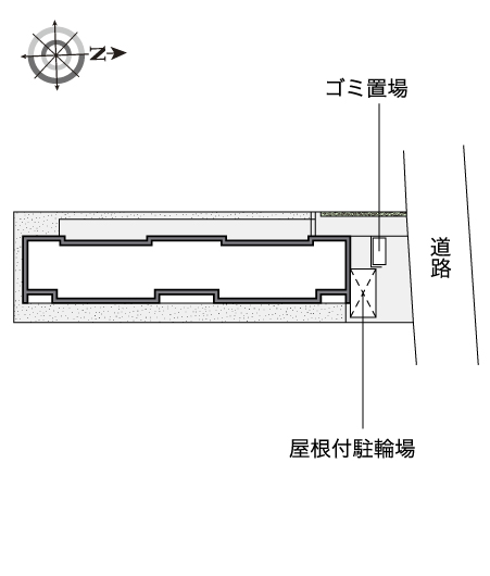 【堺市堺区中向陽町のアパートのその他】