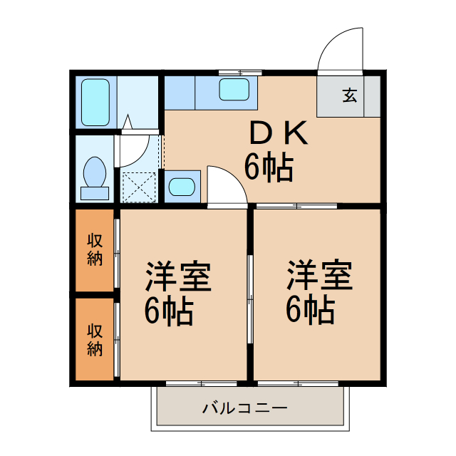 アクティブ泉の間取り