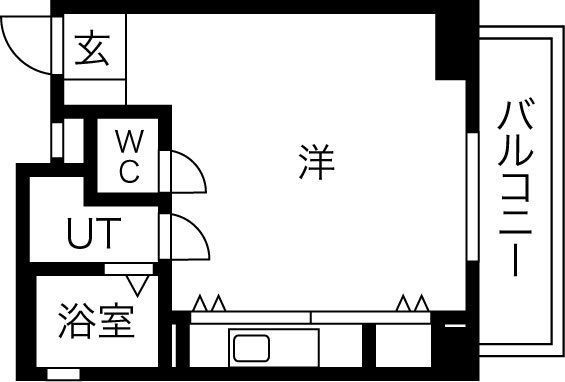 大阪市浪速区戎本町のマンションの間取り