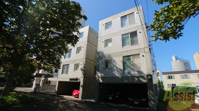 建物外観　札幌市中央区北４条西「ヴィラプレステージ」