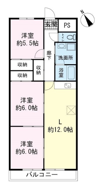 メゾン興国の間取り