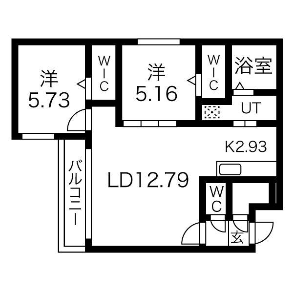 Ｍｏｉｗａ　ｖｉｅｗの間取り