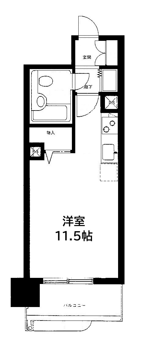 ライオンズステーションプラザ盛岡の間取り