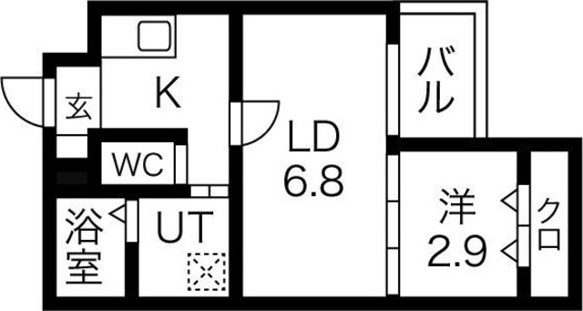 ジーイーシスの間取り