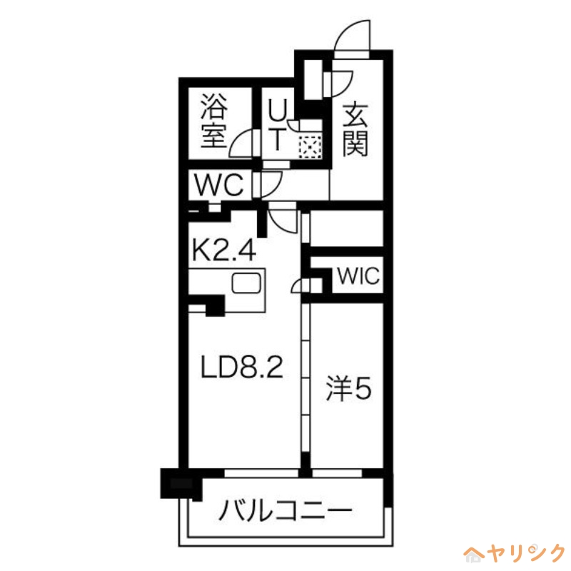 ローレルアイ名駅東の間取り