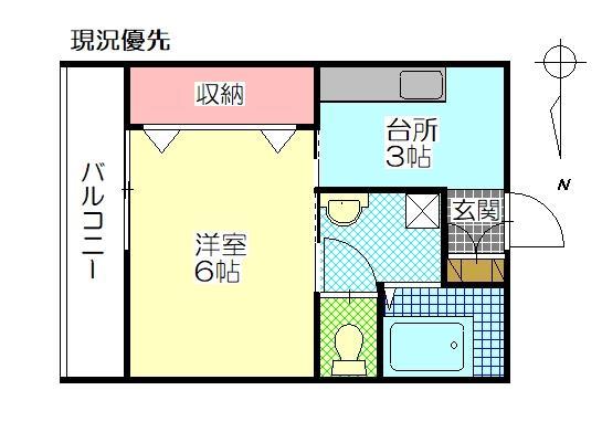 デュエールフジの間取り