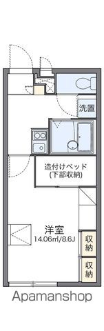 レオパレスパルmimiの間取り写真