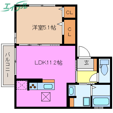 カマラの間取り