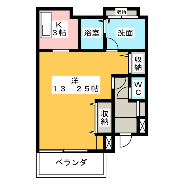 きさらぎ２１IIの間取り