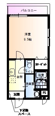 フジパレス東三国ヶ丘EASTの間取り