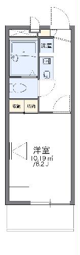 レオパレスＹＮＴＫの間取り