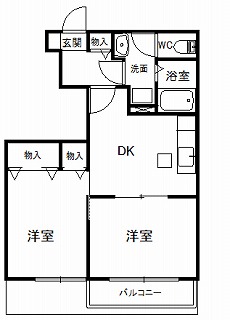 ガーデンヒルズの間取り