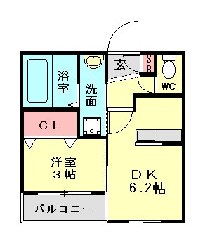 Sentirの間取り