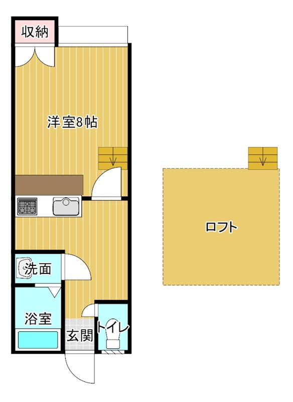 ツインピア舟入Iの間取り