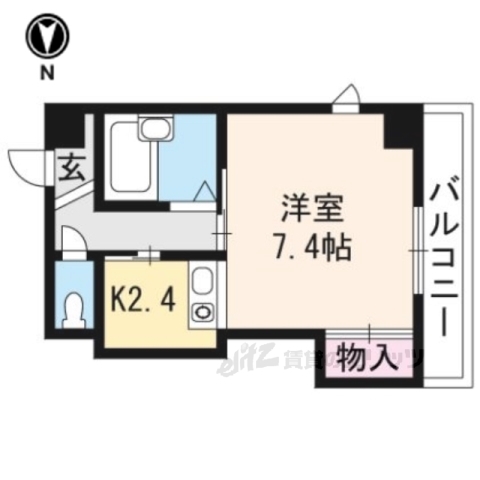 エスペランサ伏見の間取り