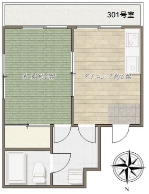 東村山市恩多町のマンションの間取り