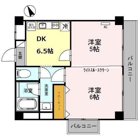 堺市中区深井水池町のアパートの間取り