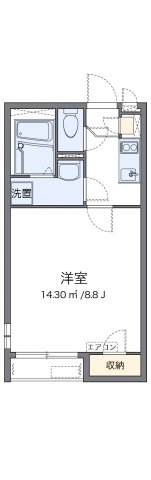 クレイノリエラの間取り