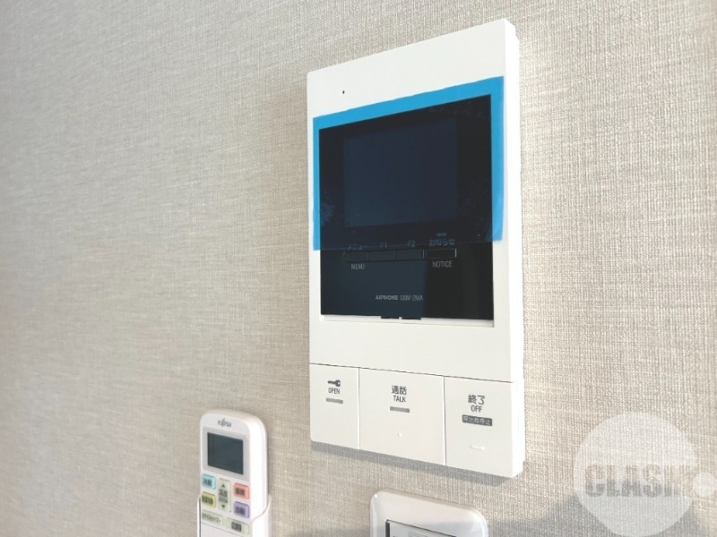 セキュリティ　来訪者が確認できるモニターホン♪