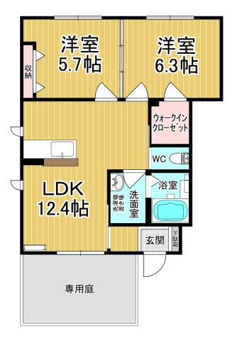 ヴィヴァーチェIの間取り
