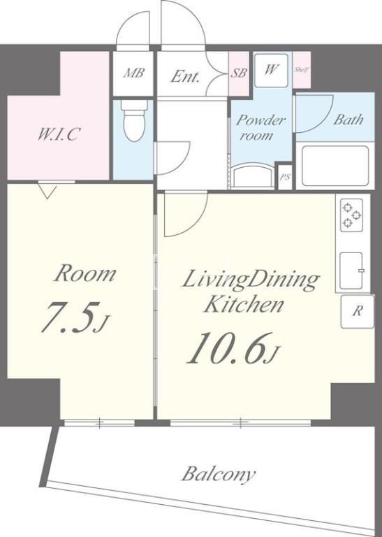 クレア岩本町_間取り_0