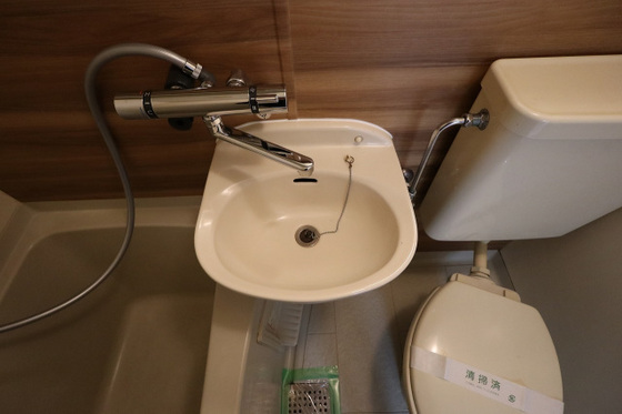 洗面設備　※別号室のお写真です。