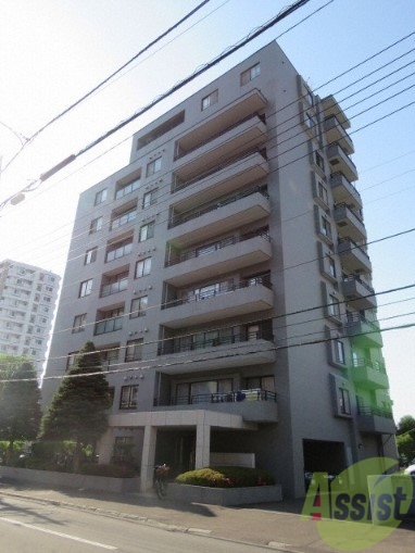 建物外観　札幌市中央区南３条西「円山３条シティハウス」