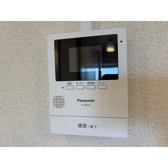 セキュリティ　モニター付インターホン♪