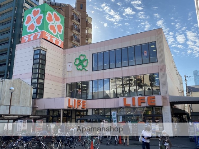 スーパー　ライフ四天王寺店（スーパー）まで266m