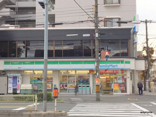 コンビニ　ファミリーマート 豊里店（コンビニ）まで513m