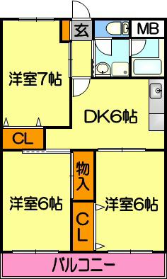 出水レジデンス_間取り_0